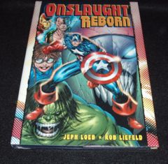 ONSLAUGHT REBORN © 2008 MARVEL  JEPH LOEB ROB LIEFIELD HARDCOVER HC